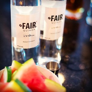 Fair quinoa vodka para los mejores cocktails